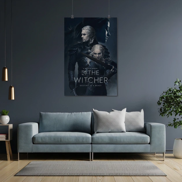 Постер Відьмак, Witcher, серіал, A3 42×28 см (id4710) - зображення 4
