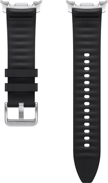 Ремінець Samsung Hybrid (S/M/L) для Samsung Galaxy Watch 8 Black (ET-SLL50LBEGEU) - зображення 2