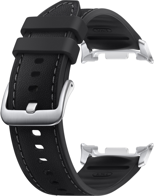 Ремінець Samsung Hybrid (S/M/L) для Samsung Galaxy Watch 8 Black (ET-SLL50LBEGEU) - зображення 3