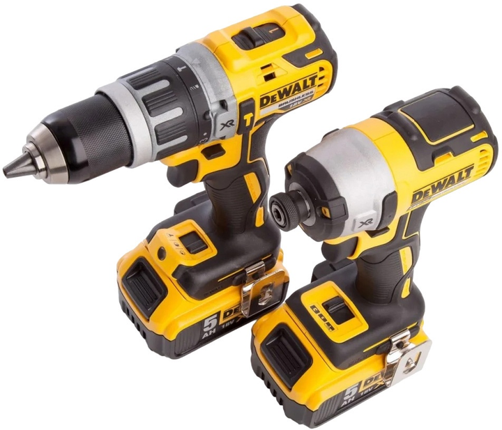 Набір з двох інструментів безщіткових DeWalt DCK266P2T (5035048668733) - зображення 2