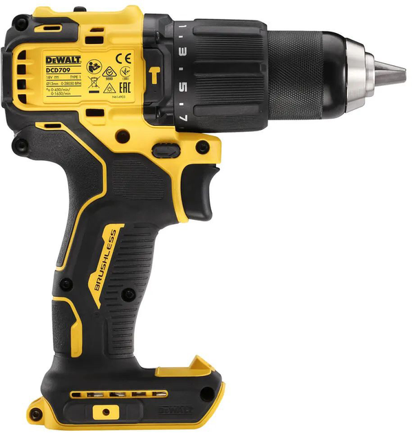 Акумуляторний дриль-шурупокрут DeWalt DCD709N (5035048737552) - зображення 4