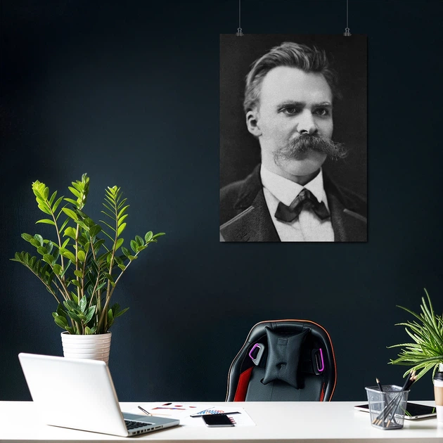 Постер Фридрих Ницше, Friedrich Nietzsche, A3 42×30 см (id6736) - изображение 3
