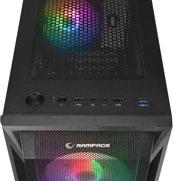 Корпус Rampage Shiva Black (8680096123429) - зображення 6