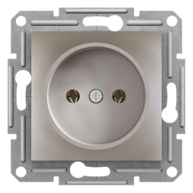 Розетка Schneider Electric Asfora без заземления бронза EPH3000169 - Фото 1 Розетка Schneider Electric Asfora без заземления бронза EPH3000169 - изображение 1