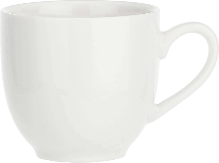 Zestaw filiżanek do kawy La Porcellana Bianca Villadeifiori ze spodkiem 85 ml 6 szt (ZES8027549070150) - obraz 3