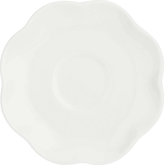 Zestaw filiżanek do kawy La Porcellana Bianca Villadeifiori ze spodkiem 85 ml 6 szt (ZES8027549070150) - obraz 4