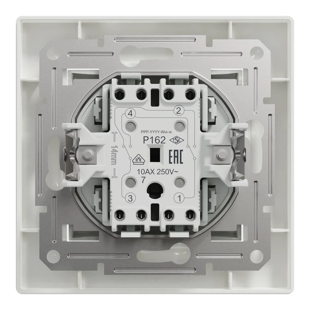 Переключатель перекрёстный Schneider Electric Asfora белый EPH0500121 - изображение 8
