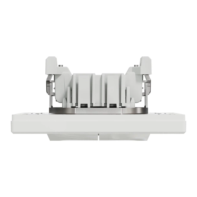 Кнопочный выключатель двухклавишный Schneider Electric Asfora белый EPH1100121 - изображение 2