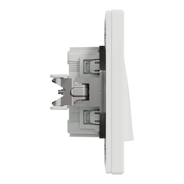 Кнопочный выключатель двухклавишный Schneider Electric Asfora белый EPH1100121 - изображение 7