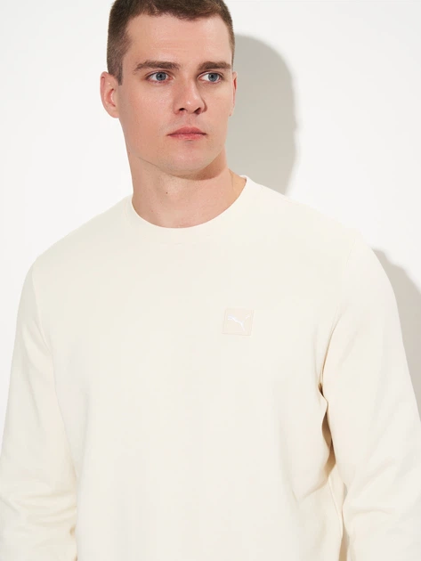 Свитшот на флисе мужской Puma Essentials Elevated 68825799 L No Dye (4069157680356) - изображение 4