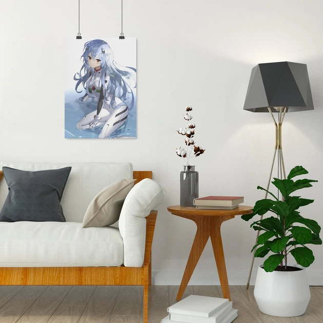 Постер Евангелион, Рей Аянами, Neon Genesis Evangelion, Rei Ayanami, A3 42×30 см (id5037) - изображение 8