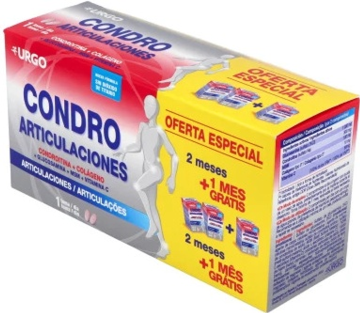 Suplement diety Urgo Chondro Joints 180 tabletek (8470001863867) - obraz 2