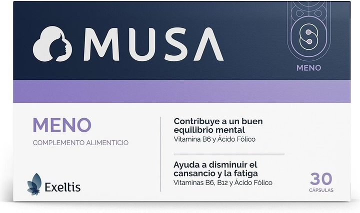Харчова добавка Exeltis Musa Meno 30 капсул (8470002151017) - зображення 1