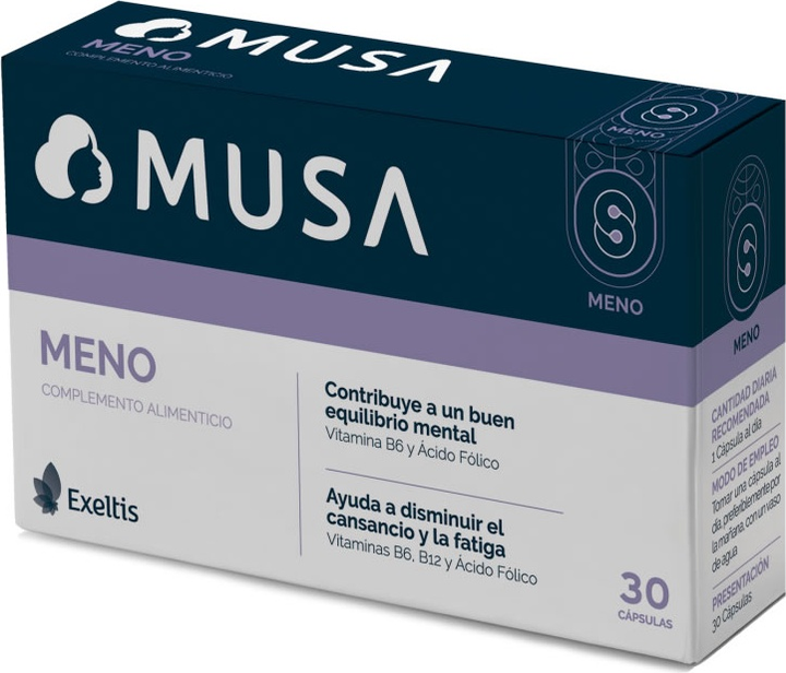 Харчова добавка Exeltis Musa Meno 30 капсул (8470002151017) - зображення 2