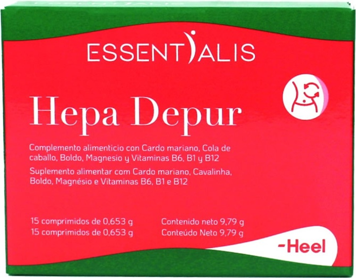 Харчова добавка Heel Essentialis Hepa Detox 15 таблеток (8429949195837) - зображення 1