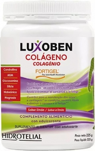 Харчова добавка Hidrotelial Luxoben Collagen 225 г (8437003508905) - зображення 1