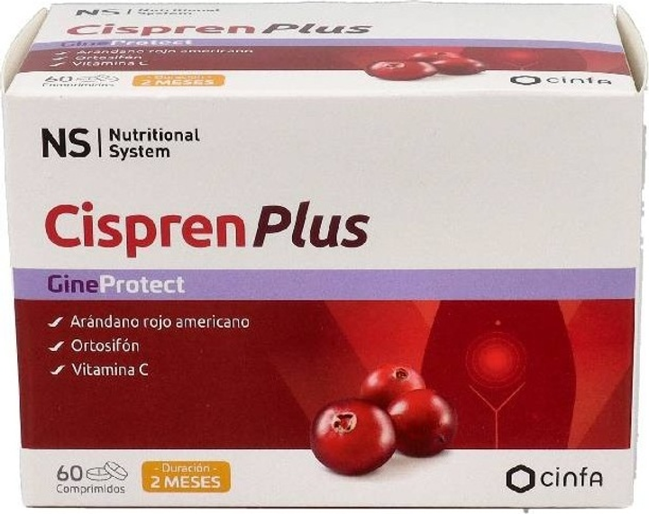 Suplement diety NS Cynfa Nutritional System Gineprotect Cispren Plus 60 tabletek (8470002101234) - obraz 2