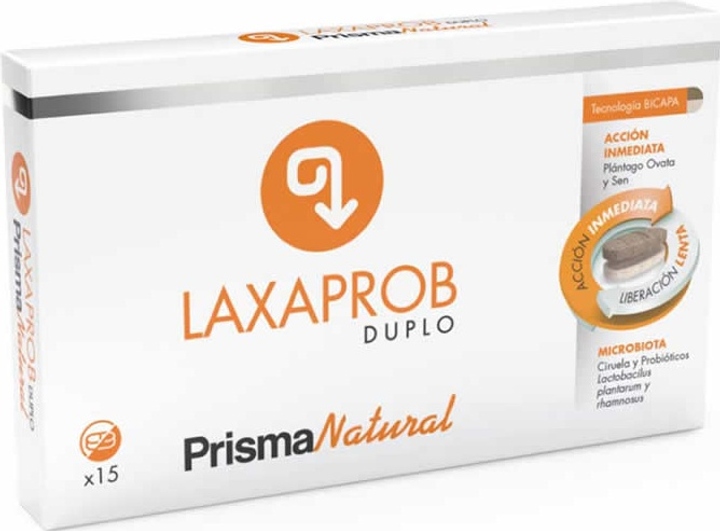 Suplement diety Prisma Natural Laxaprob 15 tabletek (8436582882666) - obraz 1