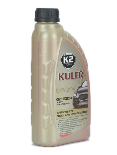 Жидкость охлаждающая концентрат K2 Kuler Long Life G12 красная 1л (T211C) - Фото 4 Жидкость охлаждающая концентрат K2 Kuler Long Life G12 красная 1л (T211C) - изображение 4