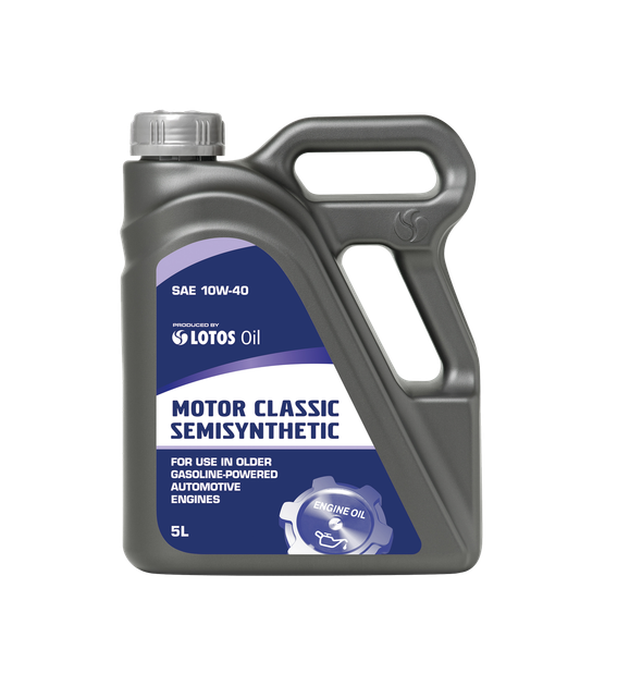 Масло моторное Lotos MOTOR CLASSIC SEMISYNTHETIC SG/CE 10W-40 5 л (WG-K502440-0N0) - изображение 5