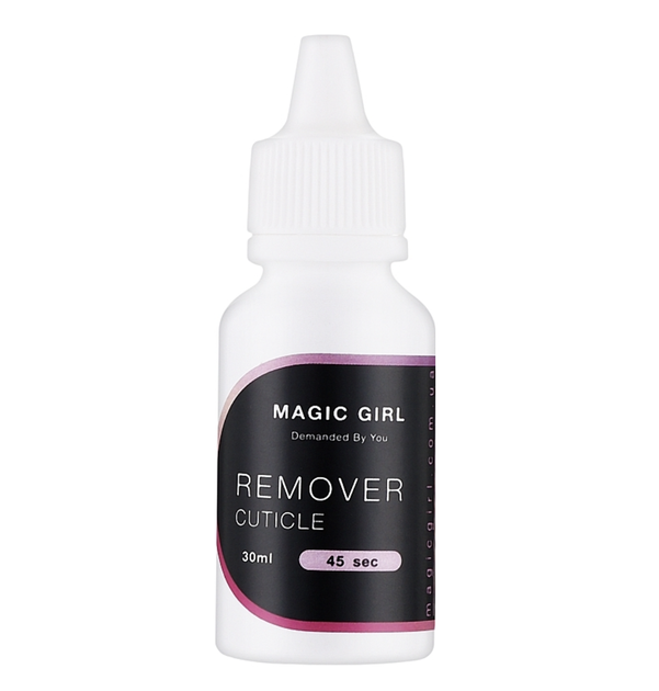 Ремувер для кутикулы с быстрым эффектом 45 секунд Magic Girl Remover 30 мл - Фото 2 Ремувер для кутикулы с быстрым эффектом 45 секунд Magic Girl Remover 30 мл - изображение 2