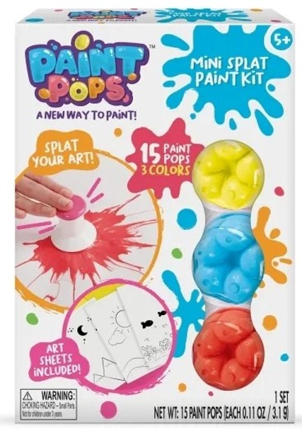 Zestaw farb Funko startowy Paint Pops Pop and Splat 4978 (0771171149781) - obraz 1