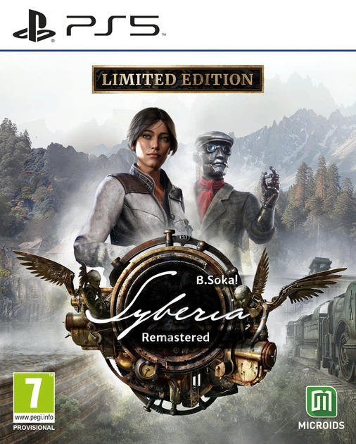 Gra PS5 Syberia Remastered - Limited Edition (Blu-ray płyta) (3701529519741) - obraz 1