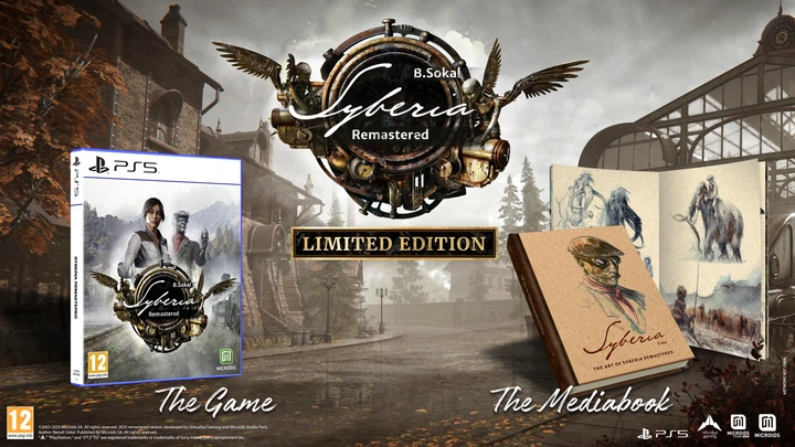 Gra PS5 Syberia Remastered - Limited Edition (Blu-ray płyta) (3701529519741) - obraz 3