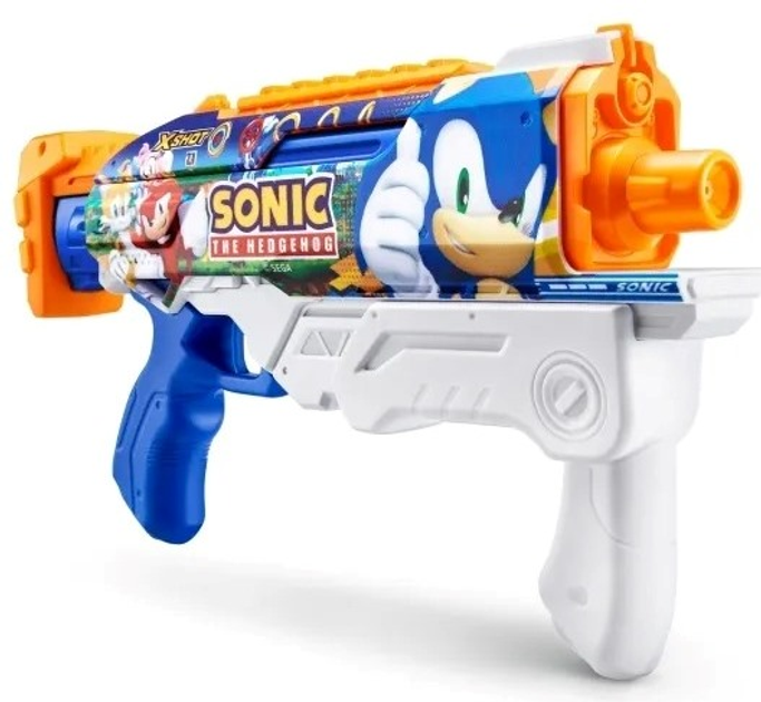 Водяний бластер Zuru X-Shot Fast-Fill Skins Nano Sonic The Hedgehog ZUR-118107 (4894680029170) - зображення 2
