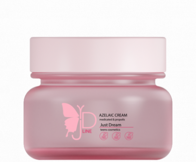 Лечебный крем с прополисом Medactive JD Line AZELAIC CREAM, 50 мл - Фото 1 Лечебный крем с прополисом Medactive JD Line AZELAIC CREAM, 50 мл - изображение 1