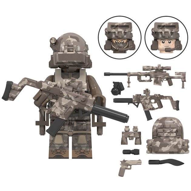 Игровой набор солдаты 8 шт (WM6147) - изображение 8