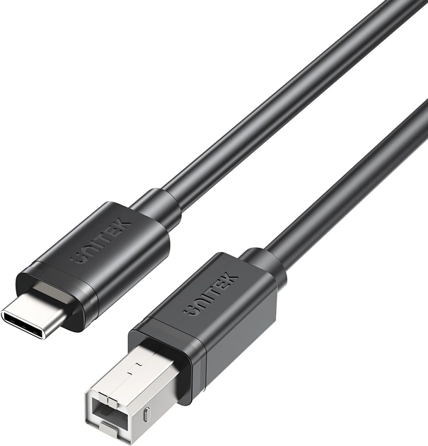 Kabel Unitek USB-C - USB-B 3 m Black (C14140ABK03-3M) - obraz 1