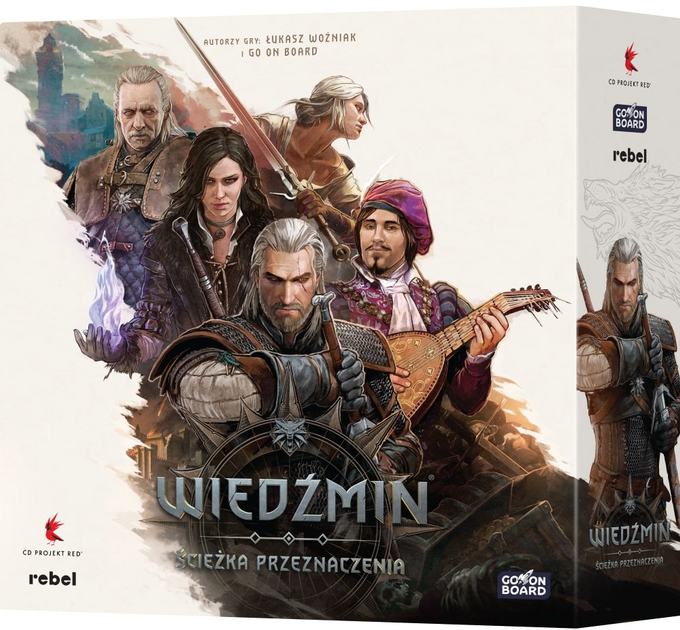 Gra planszowa Rebel Wiedźmin: Ścieżka Przeznaczenia (edycja polska) (5905289601120) - obraz 1