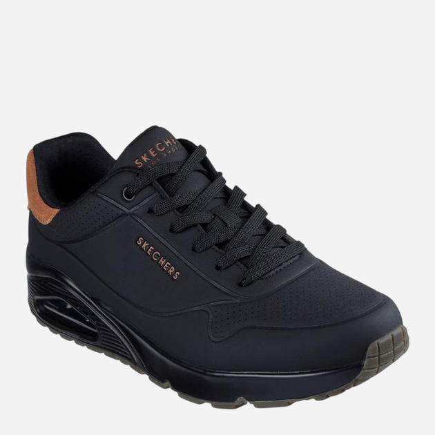 Чоловічі кросівки Skechers Uno Suited On Air 183004-BBK 42 Чорні (197976464384) - зображення 2