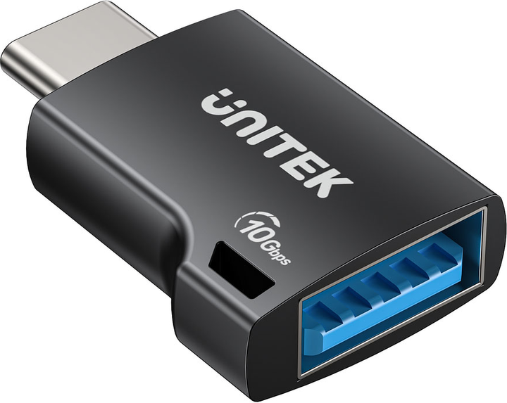 Adapter Unitek USB-C - USB-A 10Gbps Black (A1048ABK01) - obraz 3