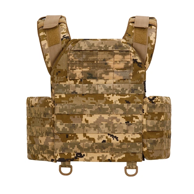 Плитоноска Warmor Gen.3 Pro с системой быстрого сброса. Molle. Цвет Пиксель - изображение 6