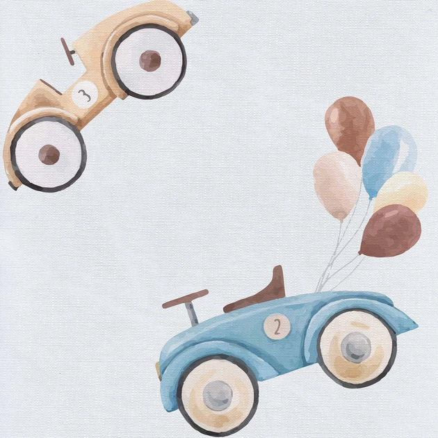 Матрац сповивальний складаний Ceba Baby Basic Retro Cars 60 x 40 см (5907672333076) - зображення 2