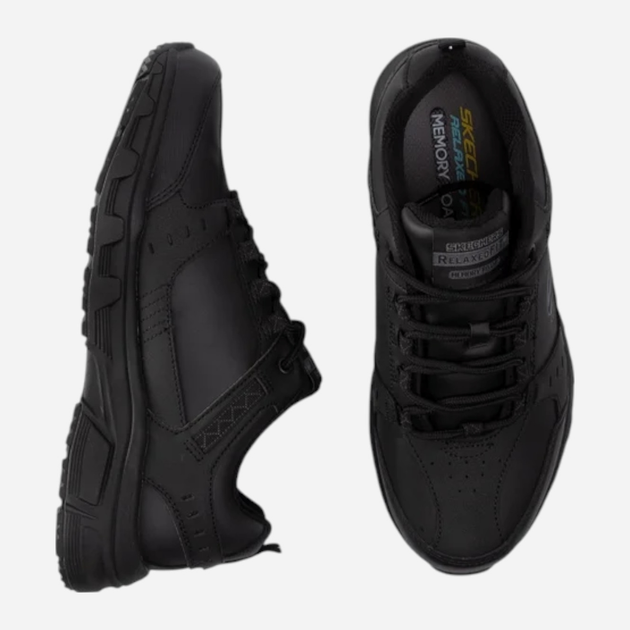 Чоловічі кросівки Skechers Oak Canyon Redwick 51896-BBK 41.5 Чорні (193642308419) - зображення 4