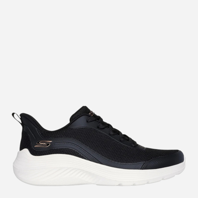 Sneakersy damskie Skechers Bobs Squad Waves Still Wading 117483-BLK 35.5 Czarne (197976453975) - obraz 1