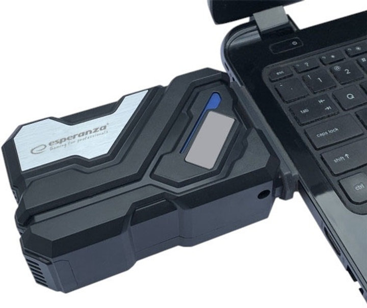 Wentylator chłodzący do notebooka Esperanza Norte USB (5902211116523) - obraz 1