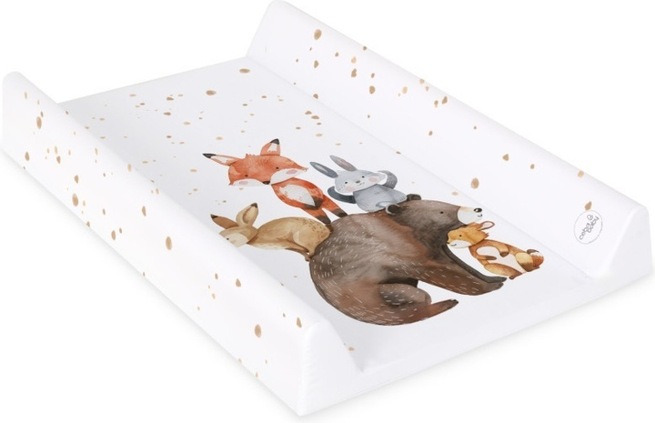 Mata do przewijania Ceba Baby Basic miękka profilowana Forest Friends 50 x 70 cm (5907672345314) - obraz 2