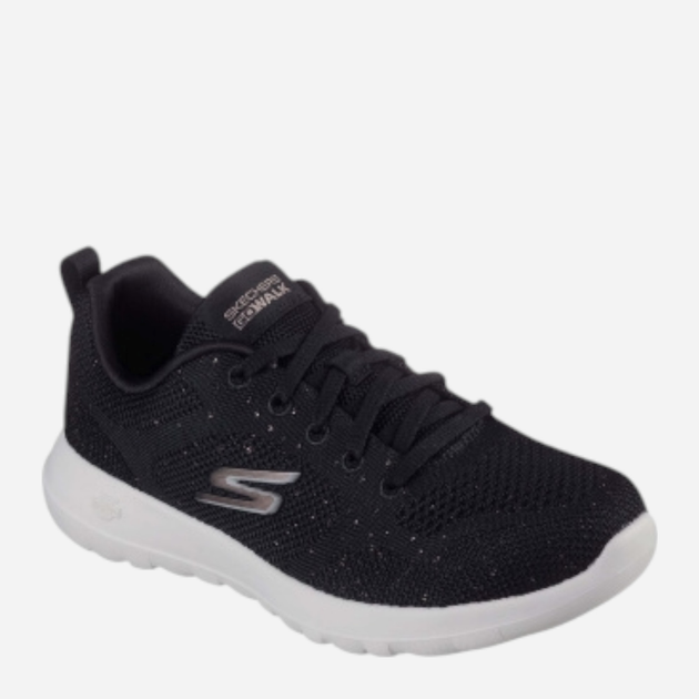 Buty sportowe damskie Skechers Go Walk Joy Violet 124640-BKRG 38 Czarne (197976853614) - obraz 2
