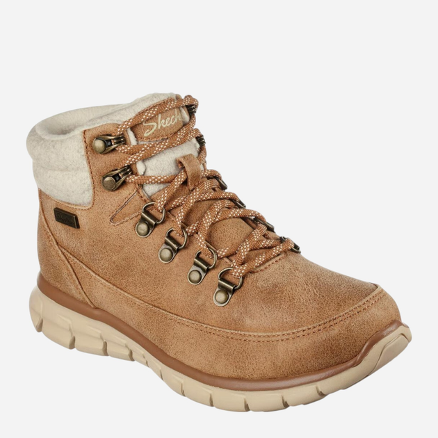 Жіночі зимові черевики Skechers Synergy Cool Seeker 167425-CSNT 36 Коричневі (196642116497) - зображення 4