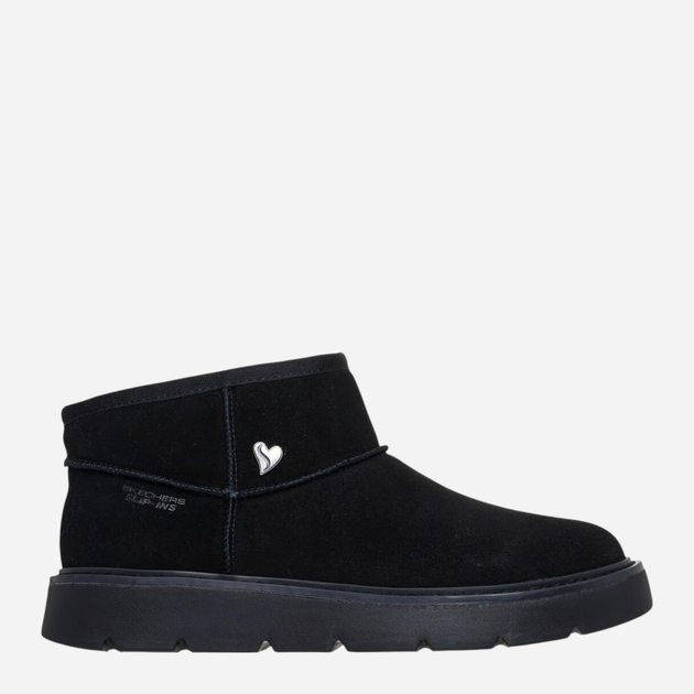 Жіночі уггі Skechers Keepsakes Cozy Cozy Mini 167848-BBK 38 Чорні (199025260107) - зображення 1