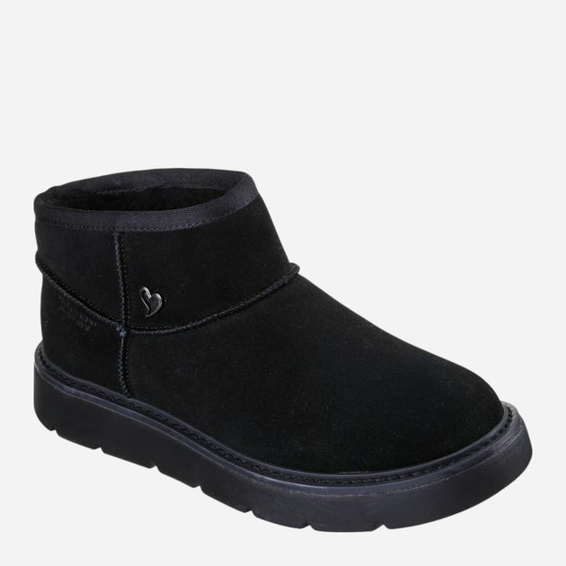 Жіночі уггі Skechers Keepsakes Cozy Cozy Mini 167848-BBK 39.5 Чорні (199025260138) - зображення 2