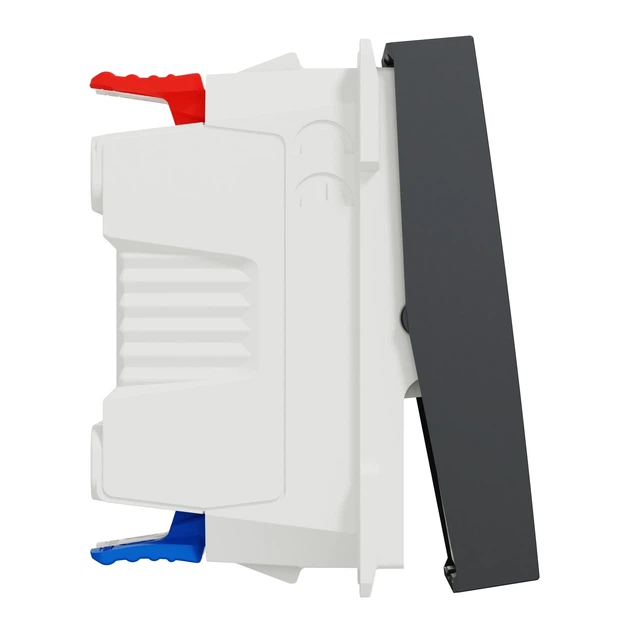 Переключатель с нейтралью Schneider Electric Unica New 1 модуль антрацит NU310354S - изображение 8