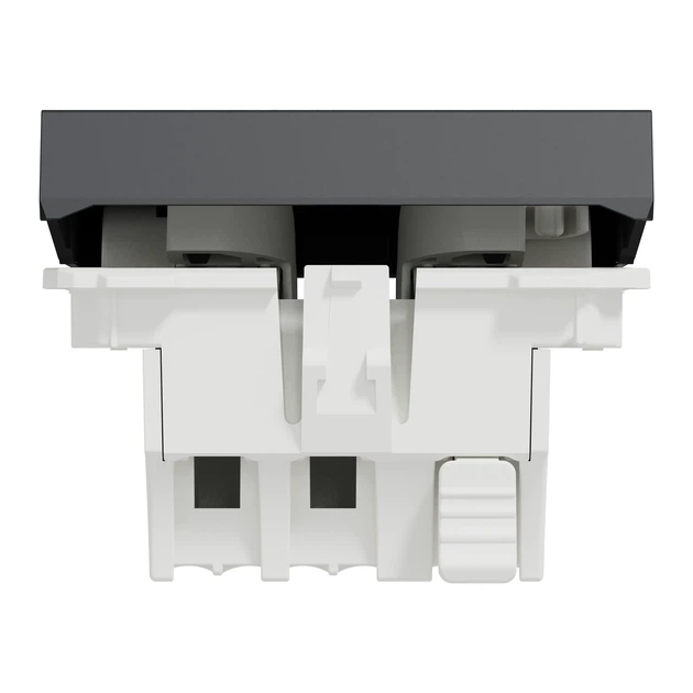 Переключатель одноклавишный Schneider Electric Unica New 2 модуля антрацит NU320354 - Фото 6 Переключатель одноклавишный Schneider Electric Unica New 2 модуля антрацит NU320354 - изображение 6