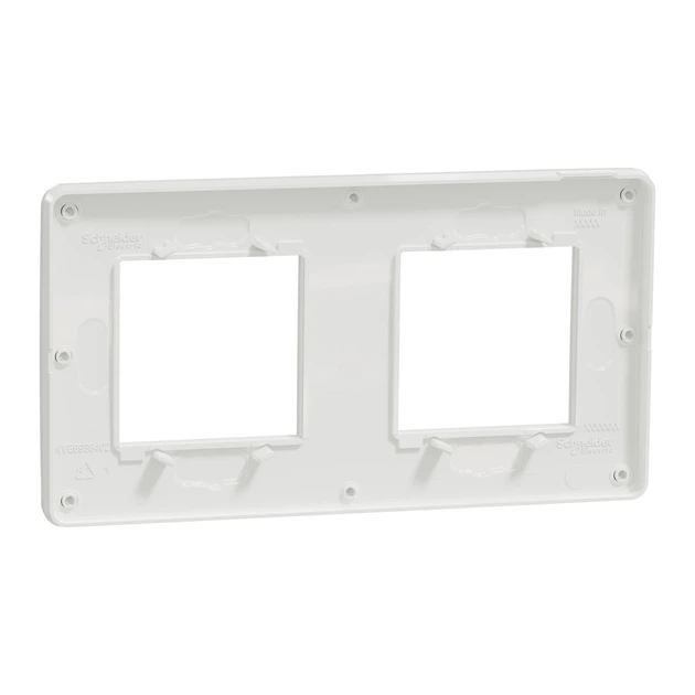 Рамка Schneider Electric Unica New Studio Color двухместная белая NU280418 - изображение 7
