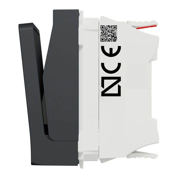 Вимикач картковий Schneider Electric Unica New з підсвіткою 2 модулі антрацит NU328354 - зображення 2