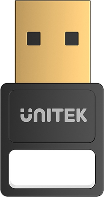 Adapter Unitek USB Bluetooth 5.3 Black (4894160050502) - obraz 2